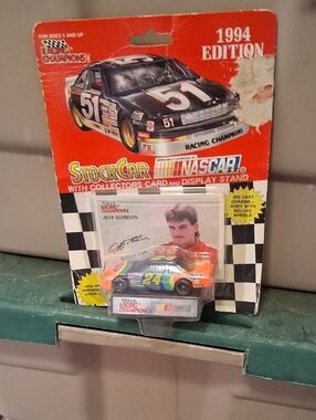 Nascar Jeff Gordon Kids Toy Car - Orange/Blue/Yellow